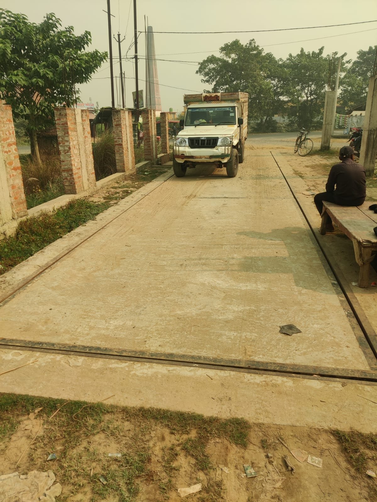 Semi RCC Pit Type Weighbridge